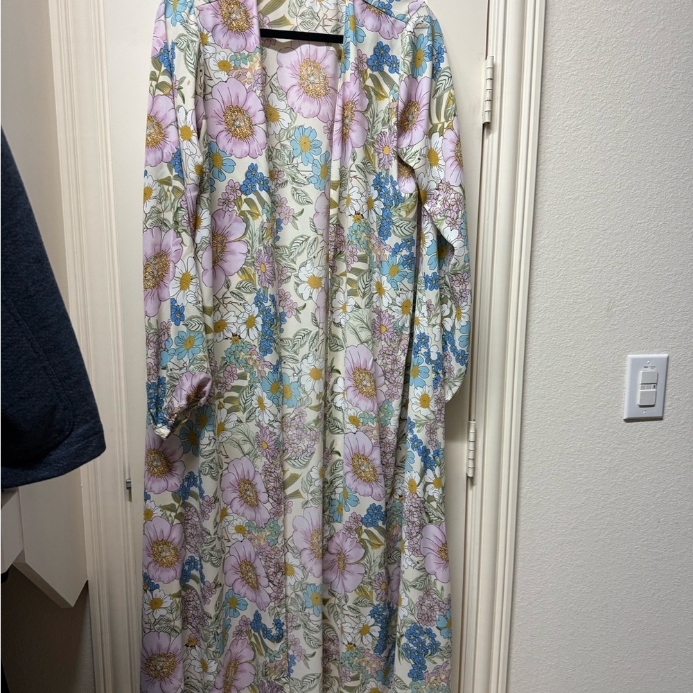 Buddy Love Floral Print duster